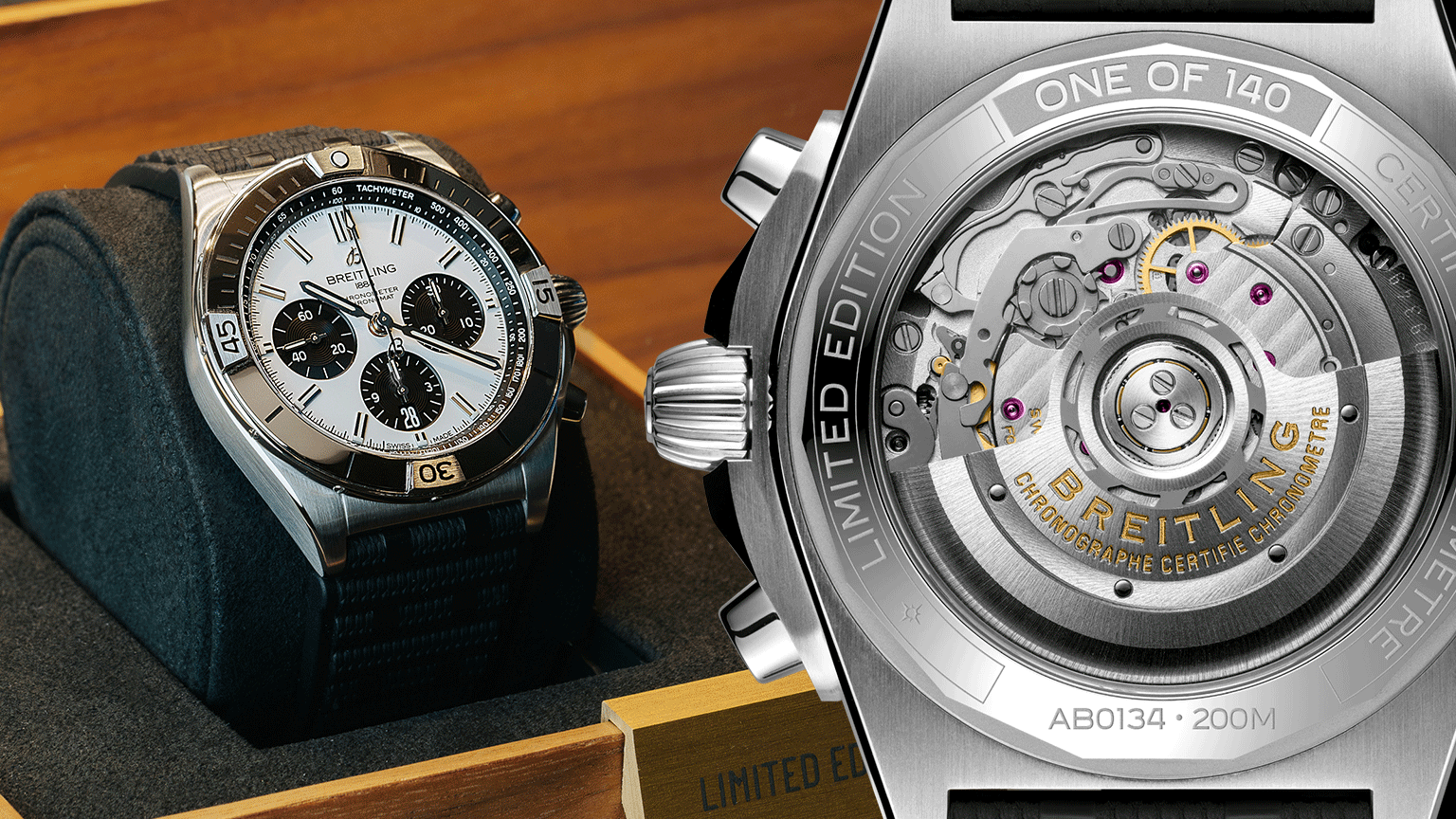 BREITLING CHRONOMAT B01 42 OCEANIA LIMITED EDITION - AB01344B1A1S1 