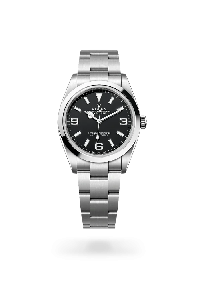 Rolex explorer in Oystersteel, M124270-0001* - Watches of Switzerland