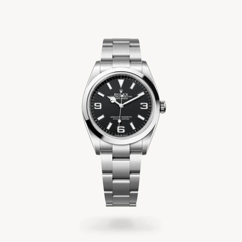 Rolex explorer in Oystersteel, M124270-0001* - Watches of Switzerland
