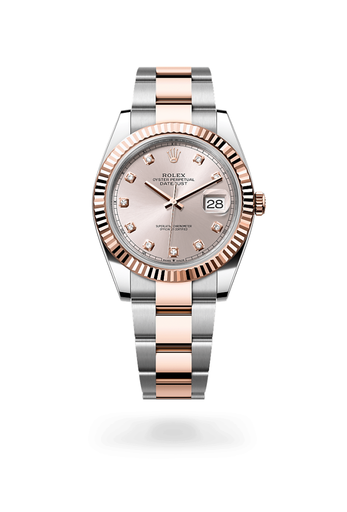 Rolex datejust in Everose Rolesor - combination of Oystersteel and Everose gold, M126331-0007* - Watches of Switzerland