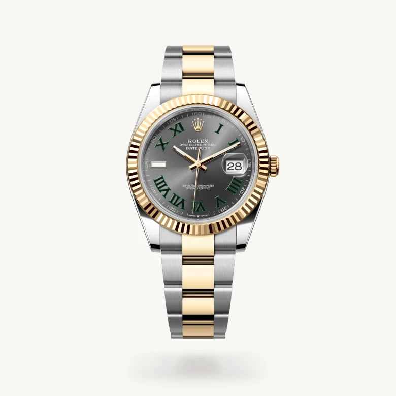 Rolex datejust in Yellow Rolesor - combination of Oystersteel and yellow gold, M126333-0019* - Watches of Switzerland