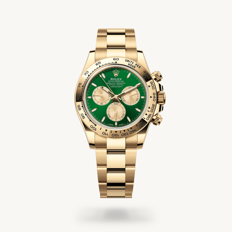 Rolex cosmograph daytona in 18 ct yellow gold, M126508-0008* - Watches of Switzerland