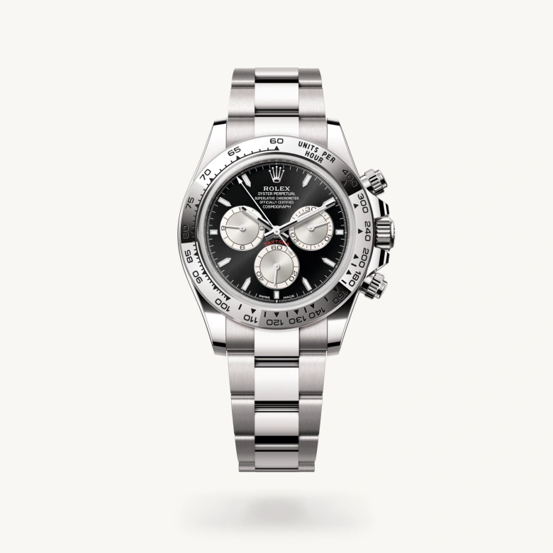 Rolex cosmograph daytona in 18 ct white gold, M126509-0001* - Watches of Switzerland