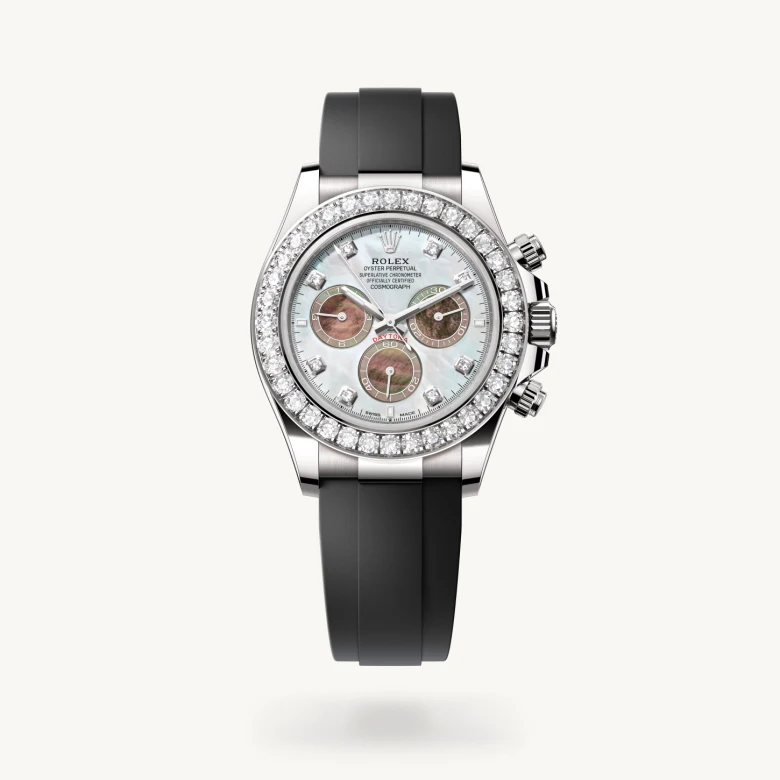 Rolex cosmograph daytona in Flexible metal blades overmoulded with high-performance elastomer, M126589RBR-0001* - Watches of Switzerland