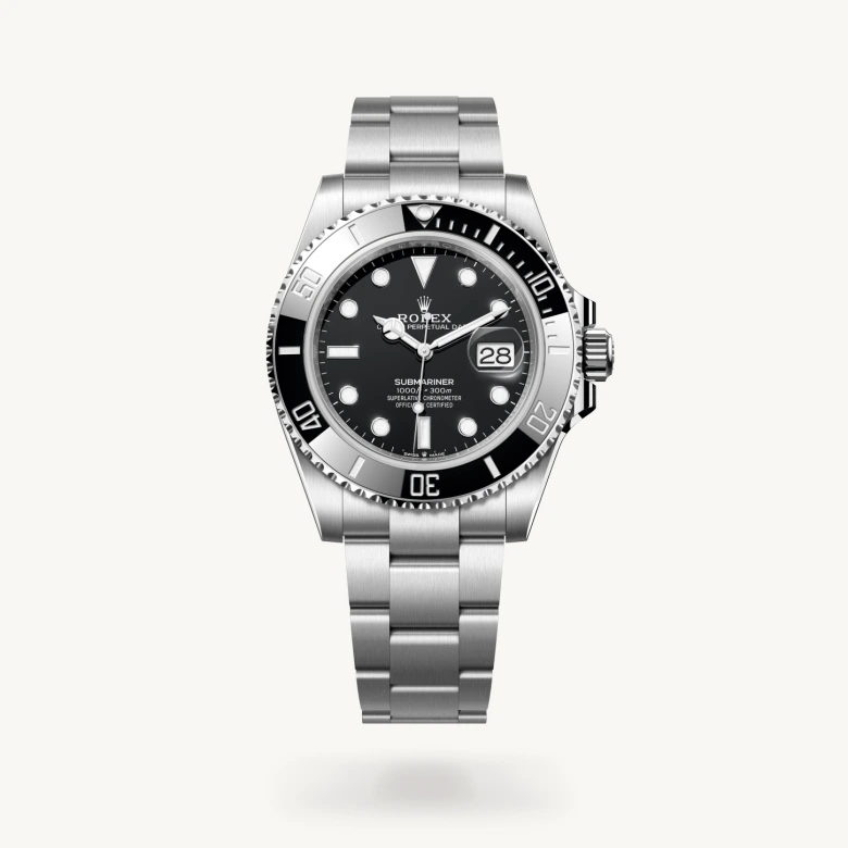 Rolex submariner in Oystersteel, M126610LN-0001* - Watches of Switzerland