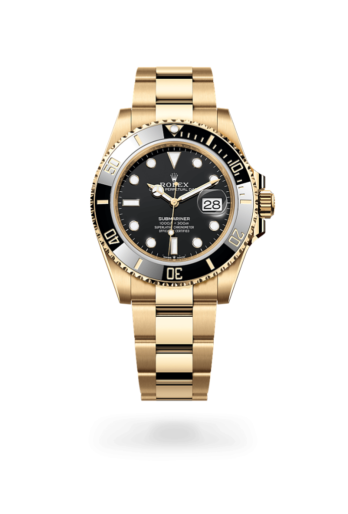 Rolex submariner in 18 ct yellow gold, M126618LN-0002* - Watches of Switzerland