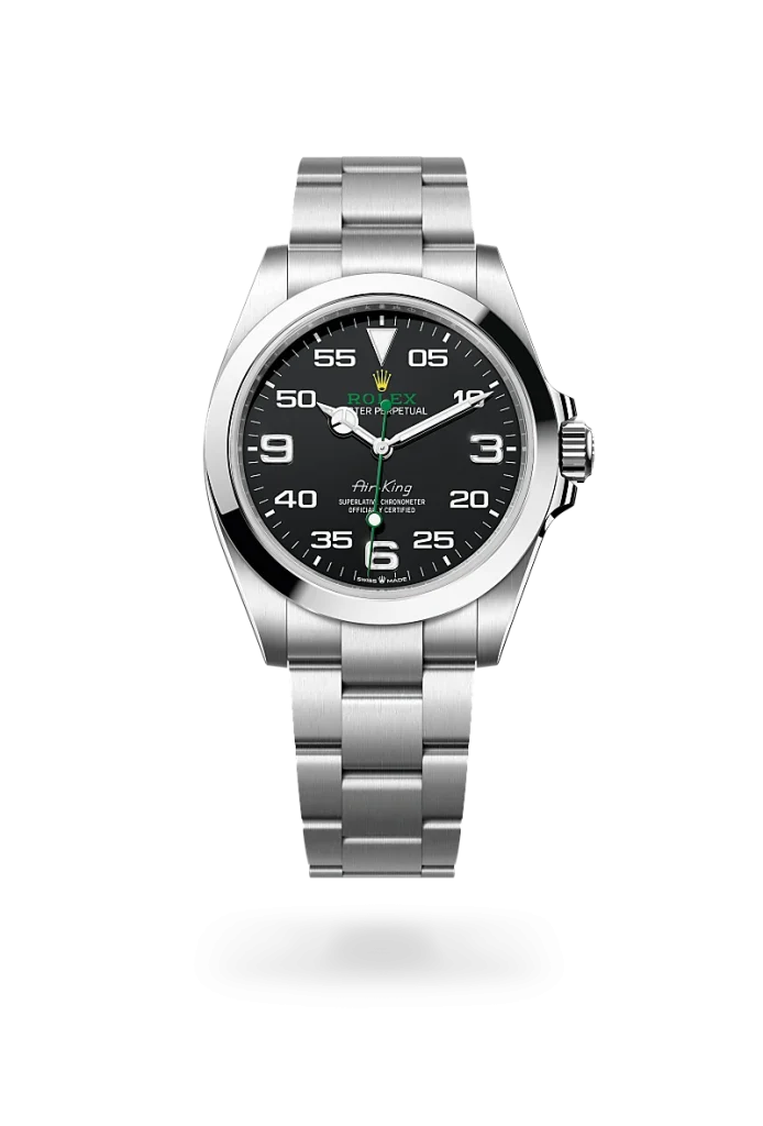 Rolex air-king in Oystersteel, M126900-0001* - Watches of Switzerland