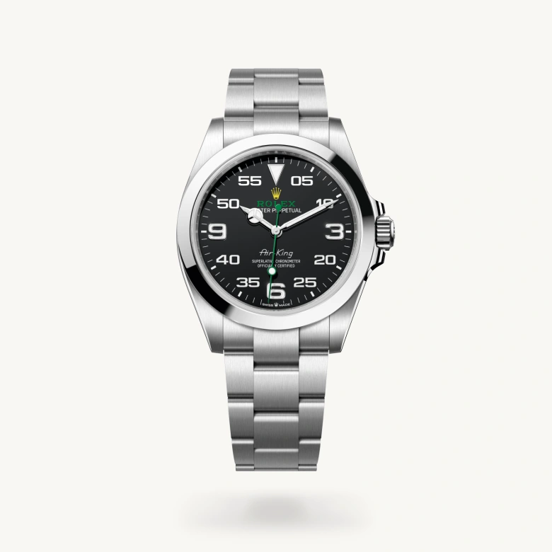 Rolex air-king in Oystersteel, M126900-0001* - Watches of Switzerland