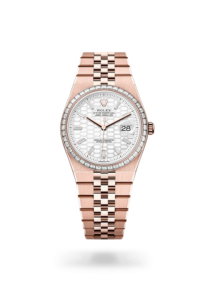 Rolex rolex in 18 ct Everose gold, M127285TBR-0002* - Watches of Switzerland