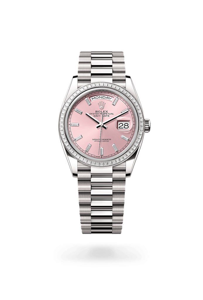 Rolex day-date in 18 ct white gold, M128399TBR-0029* - Watches of Switzerland