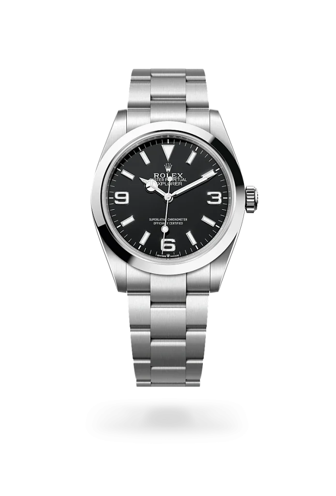 Rolex explorer in Oystersteel, M224270-0001* - Watches of Switzerland