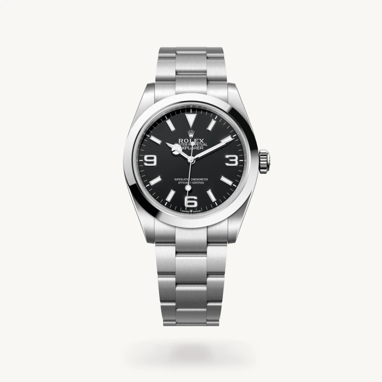 Rolex explorer in Oystersteel, M224270-0001* - Watches of Switzerland