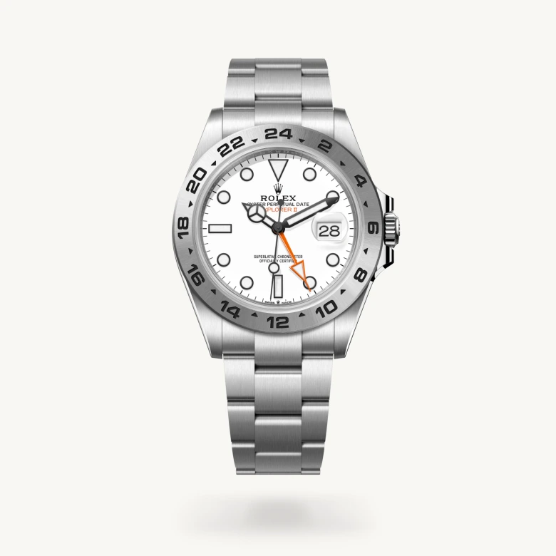 Rolex explorer ii in Oystersteel, M226570-0001* - Watches of Switzerland