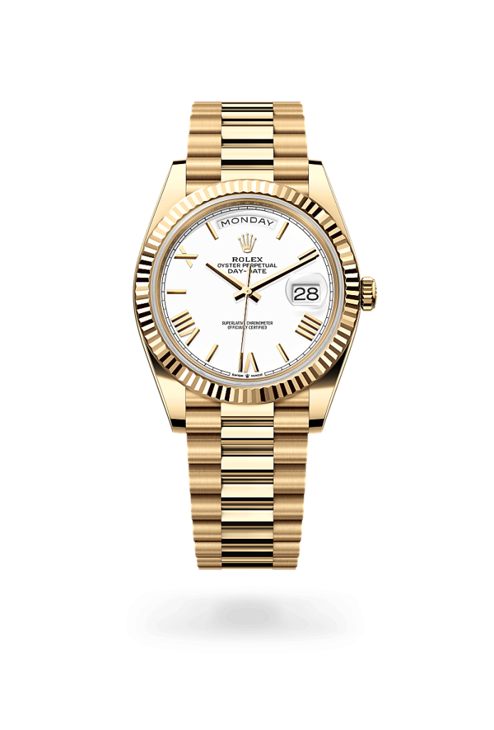 Rolex day-date in 18 ct yellow gold, M228238-0042* - Watches of Switzerland