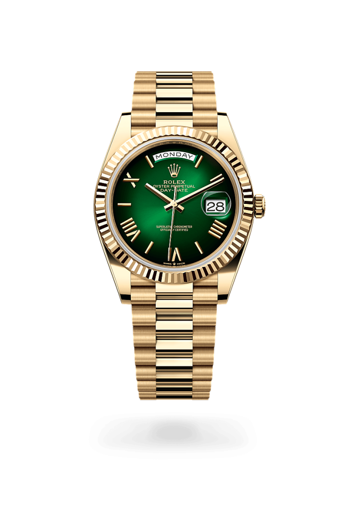 Rolex day-date in 18 ct yellow gold, M228238-0069* - Watches of Switzerland
