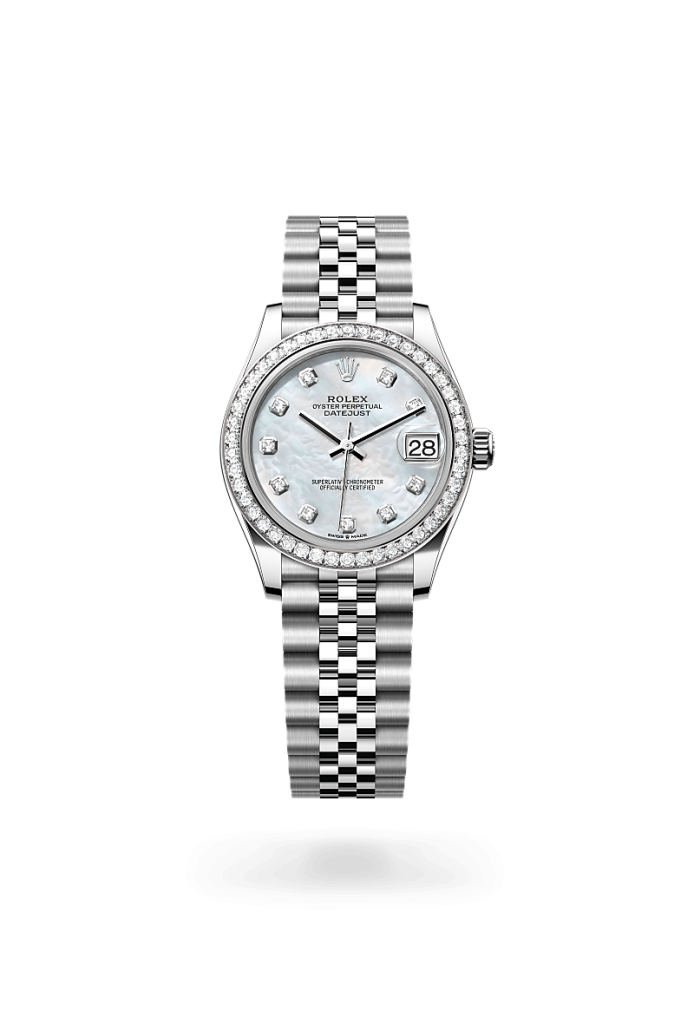 Rolex datejust in Oystersteel, M278384RBR-0008* - Watches of Switzerland
