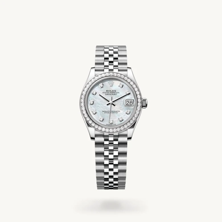 Rolex datejust in Oystersteel, M278384RBR-0008* - Watches of Switzerland