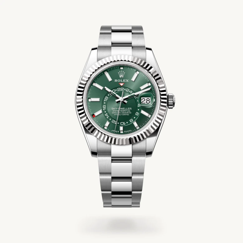 Rolex sky-dweller in Oystersteel, M336934-0001* - Watches of Switzerland