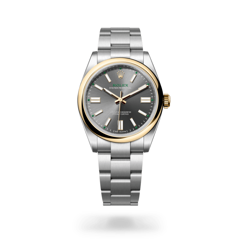 Rolex oyster perpetual in Oystersteel, M134303-0001* - Watches of Switzerland